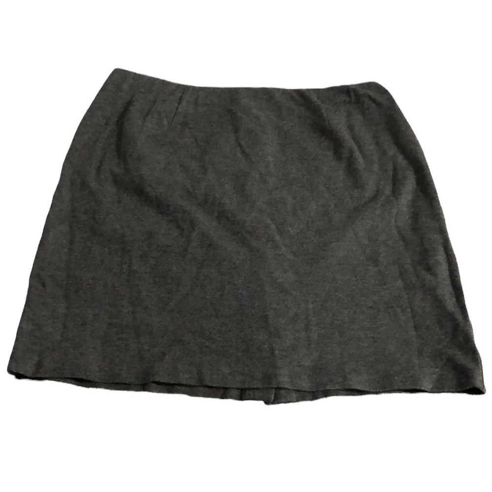 {J. Jill} Charcoal Heather Gray Skirt